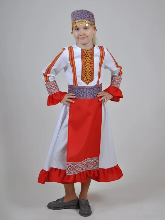 Костюм чувашский для девочке КВ-D-0219