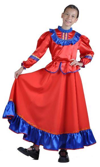 Костюм Казачка донская для девочки КВ-D-0199