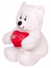 Мягкая игрушка Мишка с сердцем 40 см КФ-LK14167-40