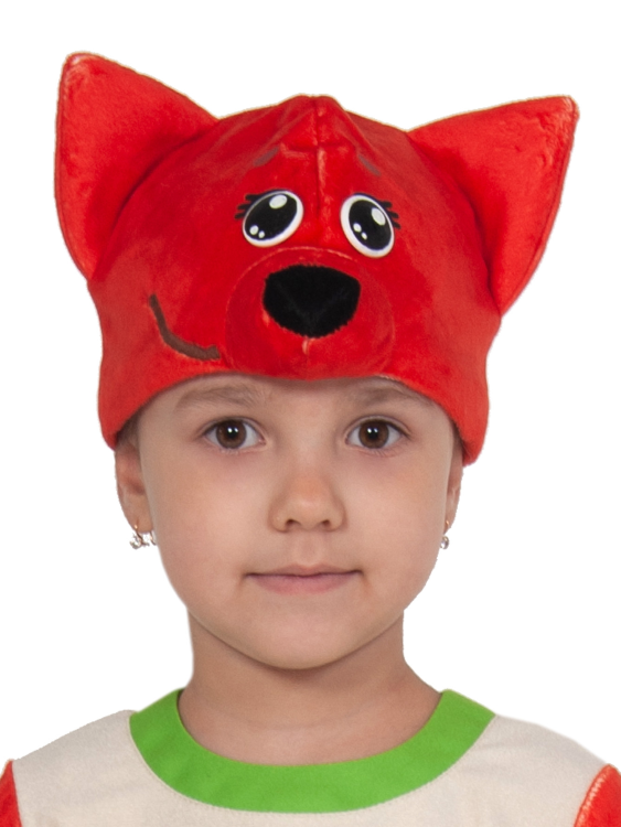 Маска шапка ЛИСИЧКА МИМИМИШКИ КФ-41003
