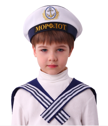 Бескозырка и воротник детские БК-2113-к-21