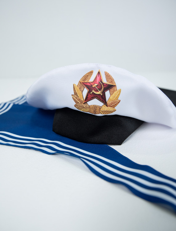 Набор моряка бескозырка и гюйс ДИ-НМБГ