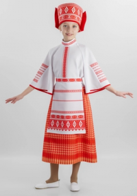 Белорусский костюм для девочки МА-БЕЛД Белорусский костюм для девочки МА-БЕЛД