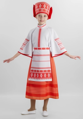 Белорусский костюм для девочки МА-БЕЛД