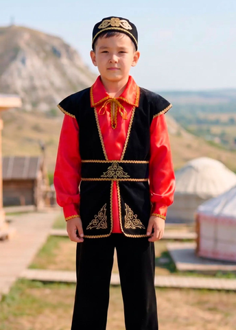 Костюм народный Башкирский мальчик ЕК-БАШМ